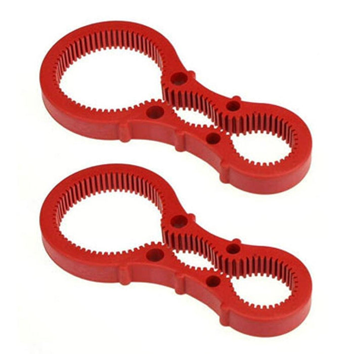 2 Pack Jar Lid Opener Rubber Non Slip Twist Cap Bottle Can Grip Multi Function