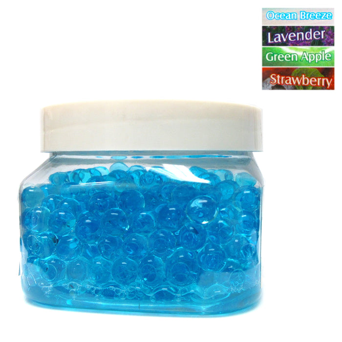 2 Pack Clear Air Odor Eliminator Gel Beads Instant Air Freshener Car Home Office