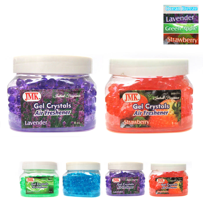 2 Pack Clear Air Odor Eliminator Gel Beads Instant Air Freshener Car Home Office