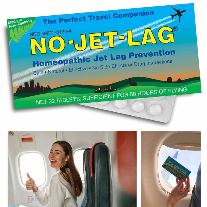 32 Tablet No Jet Lag Remedy Pills Fly Homeopathic Flight Travel Jet Lag Relief