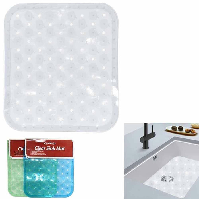 1 Plastic Sink Protector Mat 10 X 12 Dish Rack Grid Drying Pad Glassware Kitchen