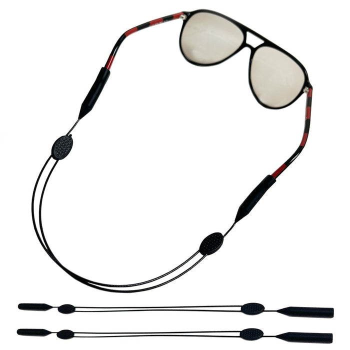 2 Pc Eye Glasses String Holder No Tail Strap Lanyard Sunglasses Cord Adjustable