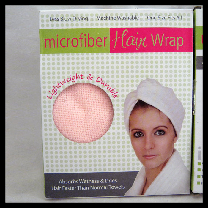 Bath Hair Wrap Towel Microfiber Drying Spa Head Cap Turban Wrap Twist Dry Shower