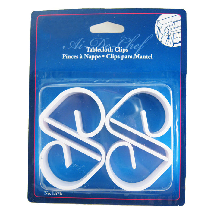 12 Plastic Table Cloth Clips Cover Desk Skirt Holder Party Picnic Wedding Clamp