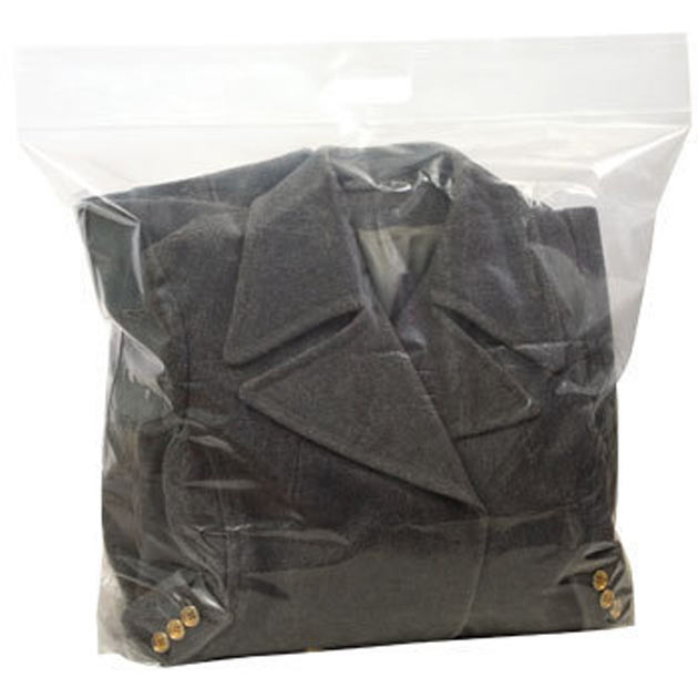 2 x Big XXL Plastic Bags 24"x20" Protect Clothes Storage Heavy Duty New