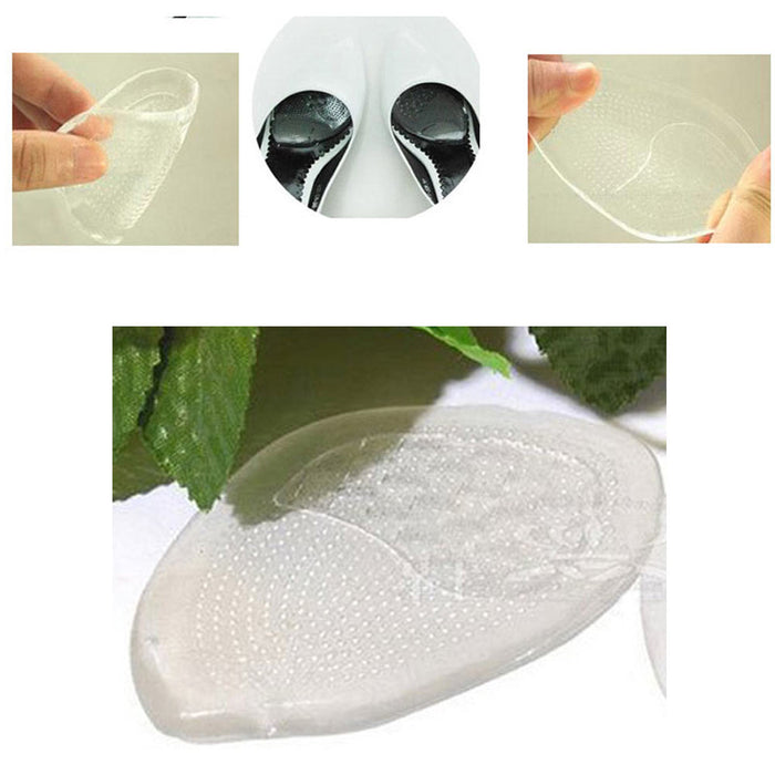 Gel Silicone Shoe Cushions High Heel Insoles Antislip Shoes Pad Foot Care New !!