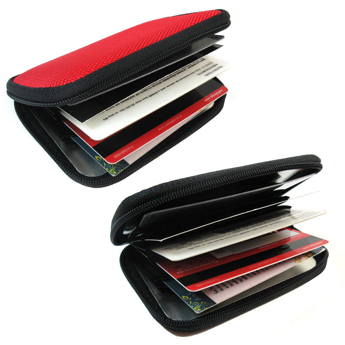 Credit Card ID Holder Slim Money Travel Wallet Men Women RFID Blocking Scan Safe