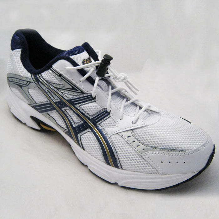Elastic Shoe Laces Tie Fast Triathlon Marathon Running Run Shoelaces Relief Whte