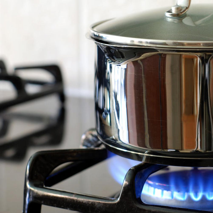 2 Pk Chrome Drip Pan Square 7.5" Gas Ranger Burner Bib Liners Covers Heavy Duty