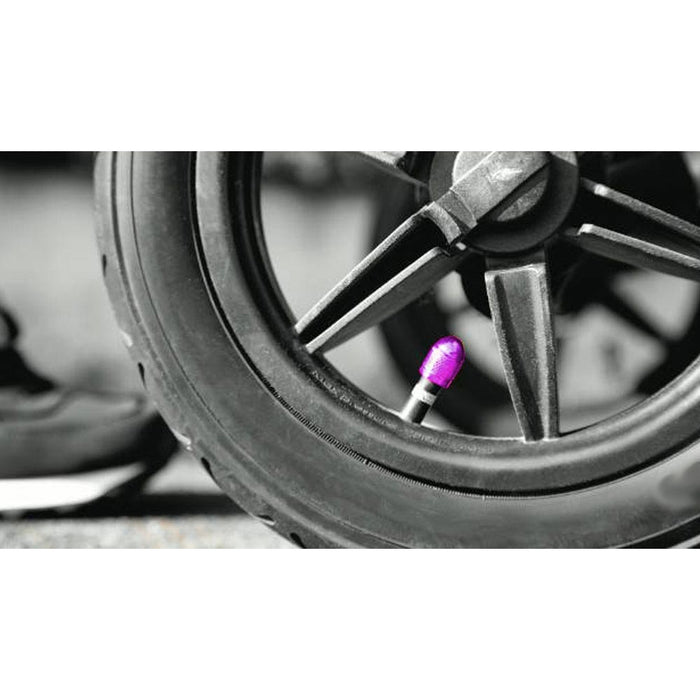 4PC Tire Valve Caps Universal Stem Cover Wheel Air Cars Trucks SUV Airtight Seal