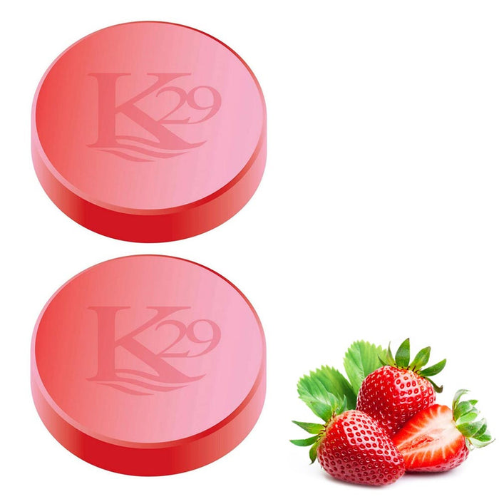 2 PC Scent Stones K29 Keystone Natural Air Freshener Car Home Office Strawberry