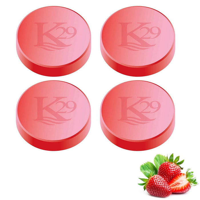 4 PC K29 Strawberry Scent Stones Pastillas Car Home Air Freshener Long Lasting