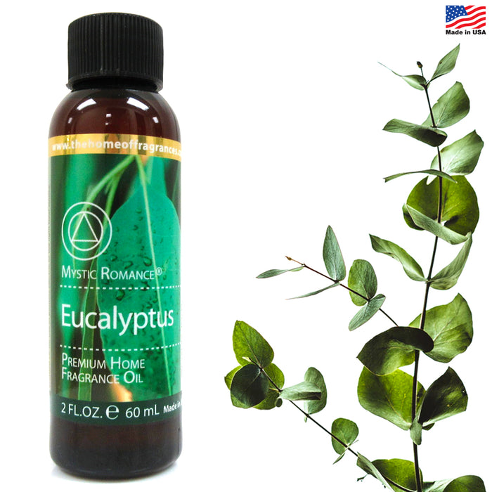 1 Essential Oil Eucalyptus Scent 60mL Aromatherapy Diffuser Air Fragrance Burner