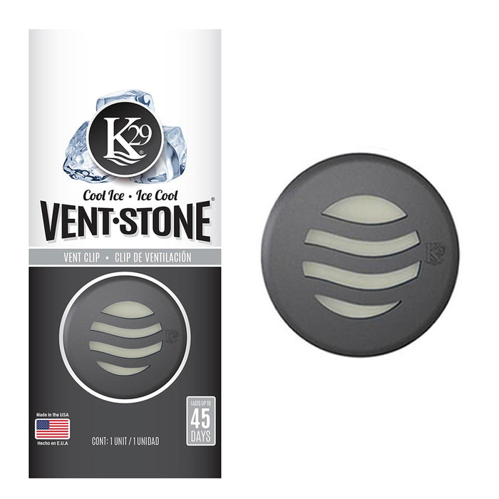Scent Vent Stone Clip New Car Air Freshener Auto AC Long Lasting Aroma Ice Cool
