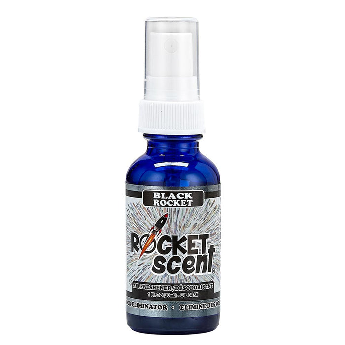 2 Rocket Scents New Car Black Frost Spray Concentrated Home Room Odor Eliminator