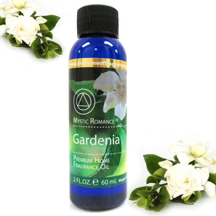 3 Gardenia Flower Scent Aroma Therapy Fragrance Oil Home Air Diffuse Burner 60ml