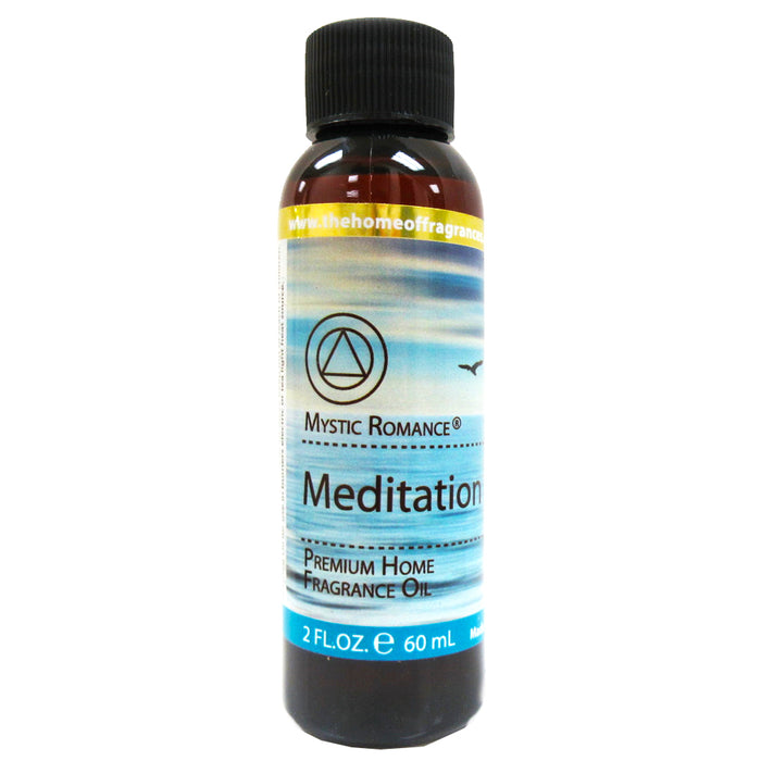 1PC Aromatherapy Fragrance Oil Meditation Scent Air Diffuser Warmer Burner 60ml
