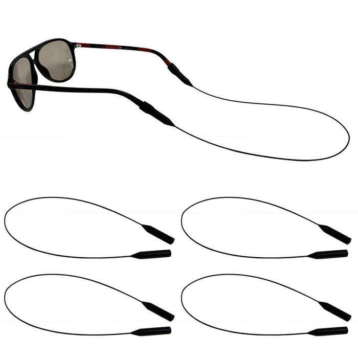 4 Pc Eyeglasses Cable Strap No Tail Sunglasses Eyewear Retainer String Holder