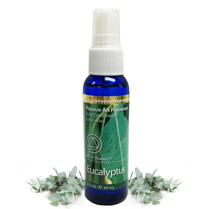 2Pk Eucalyptus Spray Concentrated Air Freshener Odor Eliminator Car Bathroom 2oz