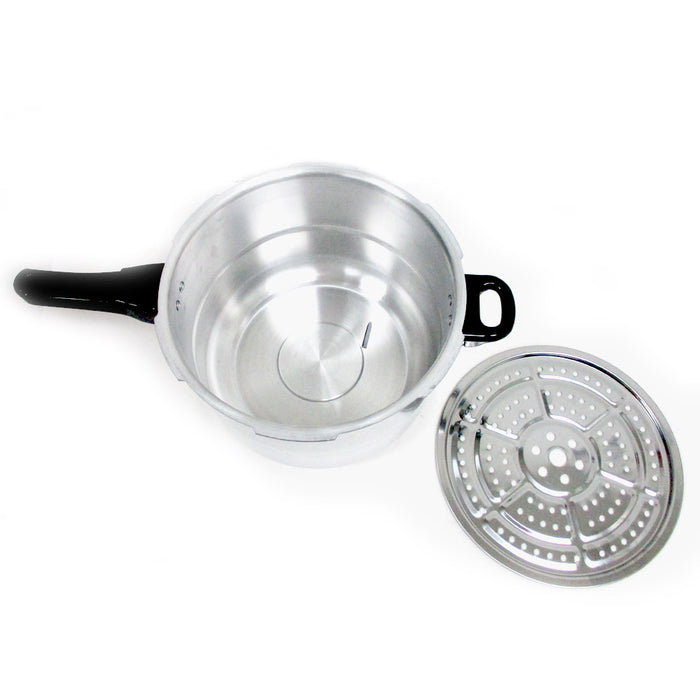 Pressure Cooker 4.5 Quart Kitchen Cookware Pot Steamer Heavy Duty Fast Cooking