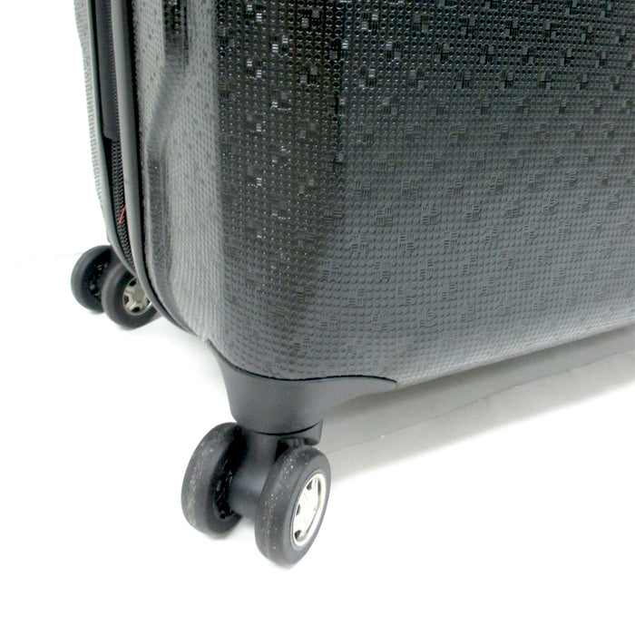 3pc Black Lightweight Spinner Rolling Hard Suitcase Luggage Travel Set TSA Lock