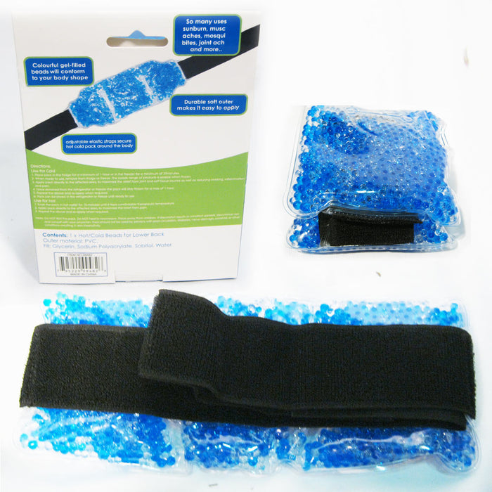 HOT COLD LOWER BACK PAIN SUPPORT RELIEF ICE HEAT PACKS HOT/COLD GEL REUSABLE NEW