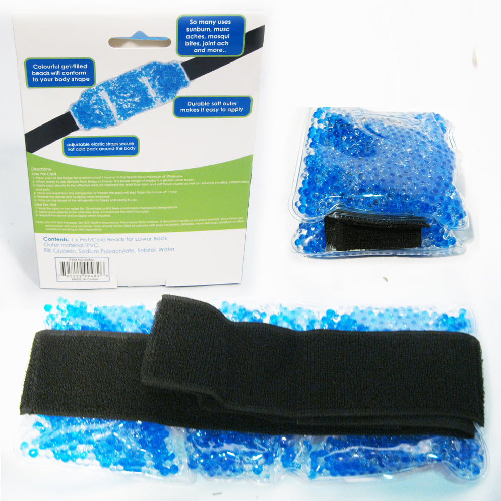 HOT COLD LOWER BACK PAIN SUPPORT RELIEF ICE HEAT PACKS HOT/COLD GEL RE