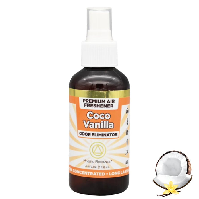 1 Coco Vanilla Scent Toilet Spray Odor Eliminator Home Car Air Freshener 4.4oz