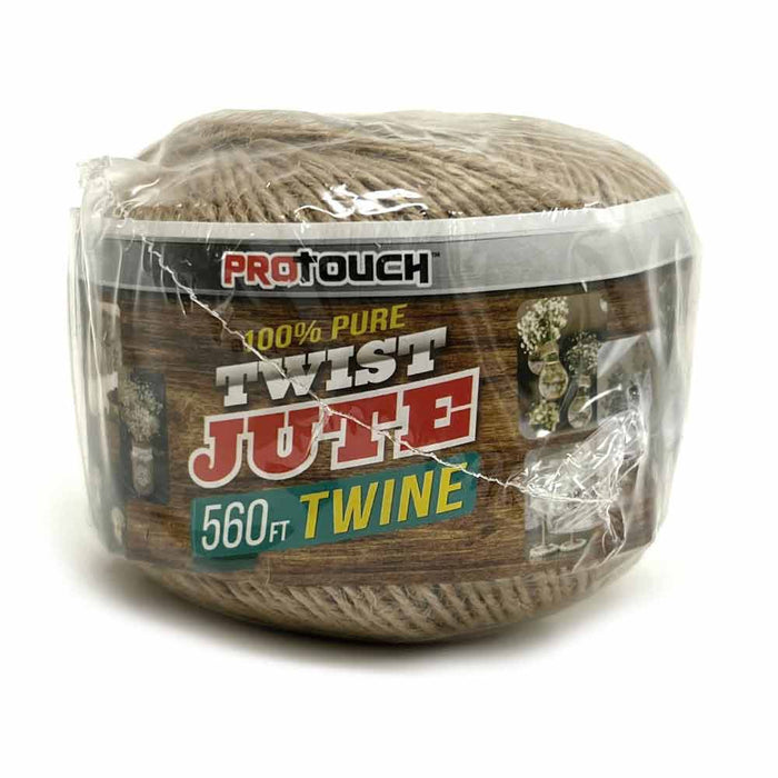 560 Feet Natural Jute Twine String Rope Roll Ball Refill Hobby
