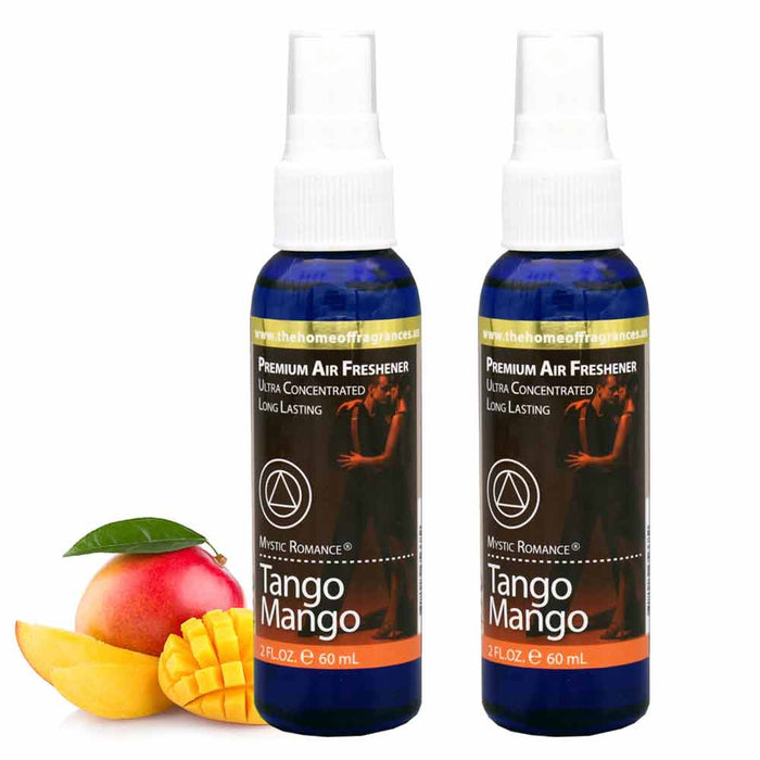 2 Pack Tango Mango Air Freshener Odor Eliminator Spray Home Scent Concentrated