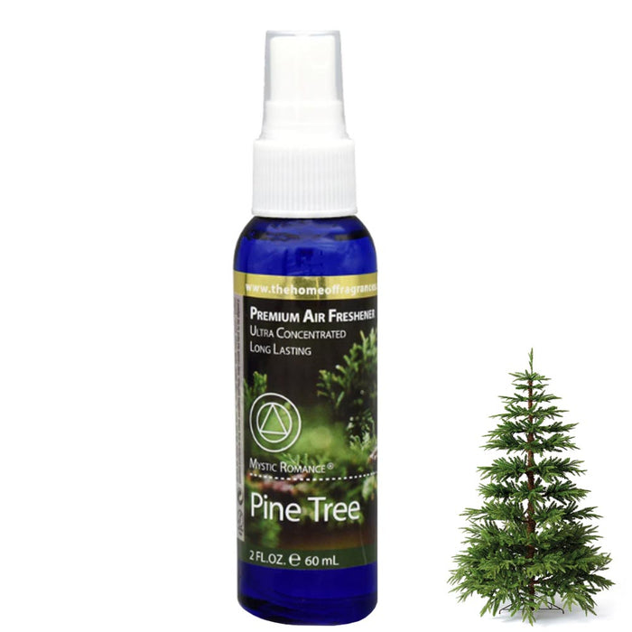 Pine Tree Scent Air Freshener Spray Car Home Bathroom Toilet Odor Eliminator 2oz
