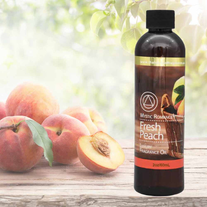 Luxury Fragrance Oil Fresh Peach Scent Aromatherapy Air Diffuser Aroma 60mL New
