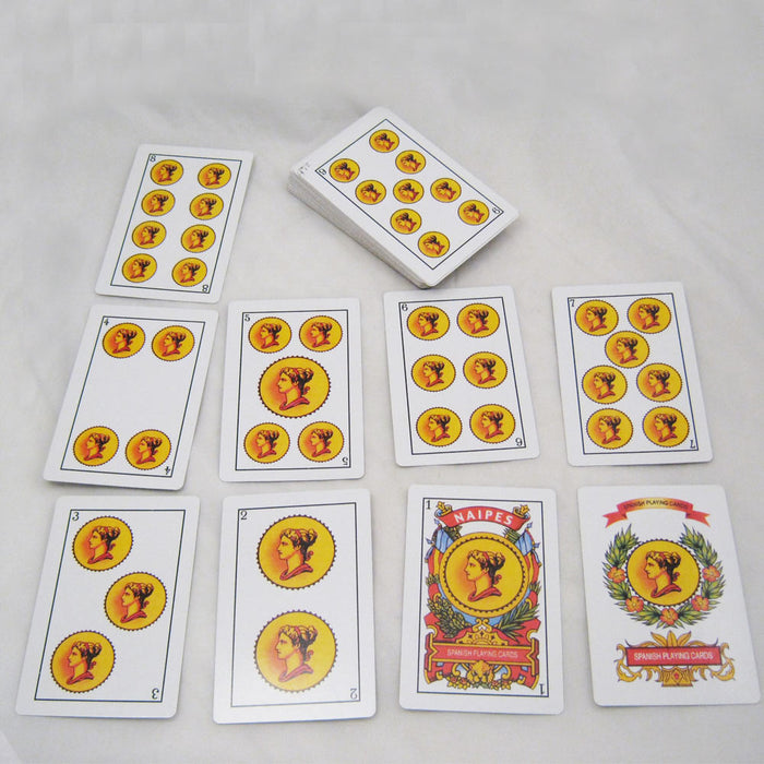 Spanish Puerto Rico Playing Cards 50PC Baraja Espanola Briscas Naipes Tarot Deck
