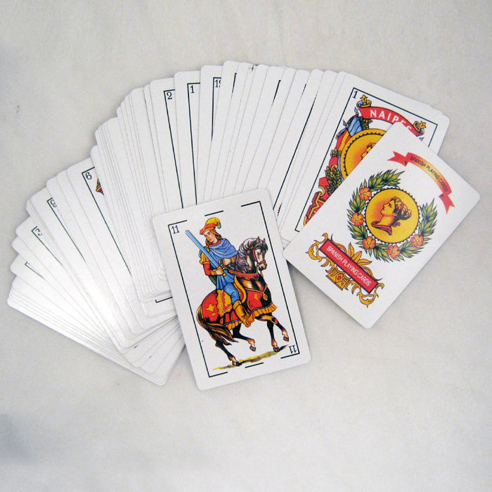 Spanish Puerto Rico Playing Cards 50PC Baraja Espanola Briscas Naipes Tarot Deck