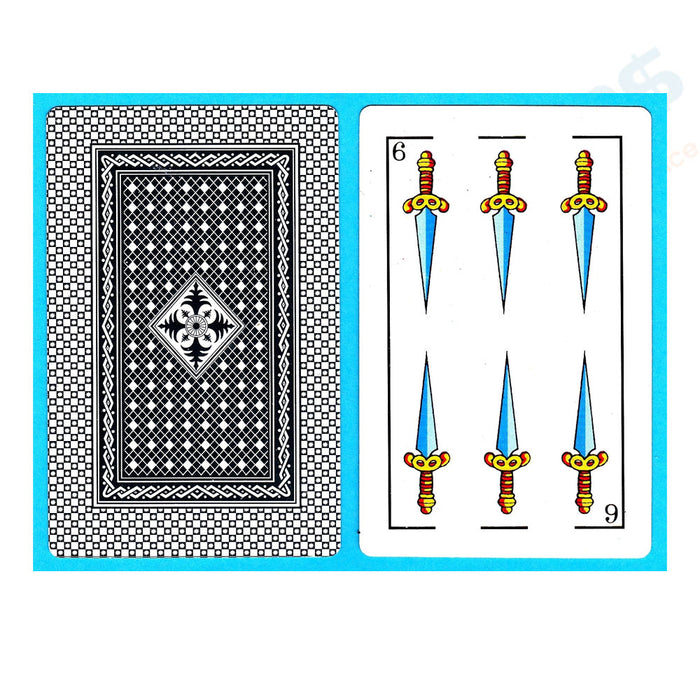 Spanish Puerto Rico Playing Cards 50PC Baraja Espanola Briscas Naipes Tarot Deck