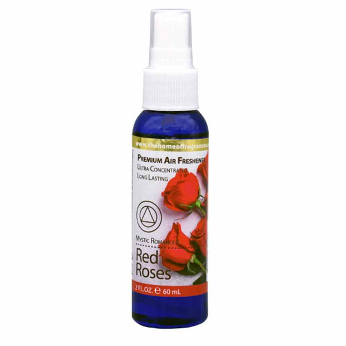Red Rose Air freshener Odor Eliminator Spray Fresh Clean Home Car Office 2oz