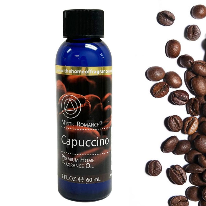 Coffee Fragrance Oil Premium Blend Aromatherapy Air Diffuser Burn 2oz Capuccino