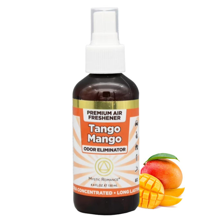 1 Tango Mango Scent Odor Eliminator Spray Strong Odors Toilet Bathroom Car 4.4oz