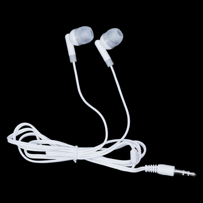 1PC Soft Gel Headphones Stereo Earphones Earbuds Tangle Free Music Sports Travel