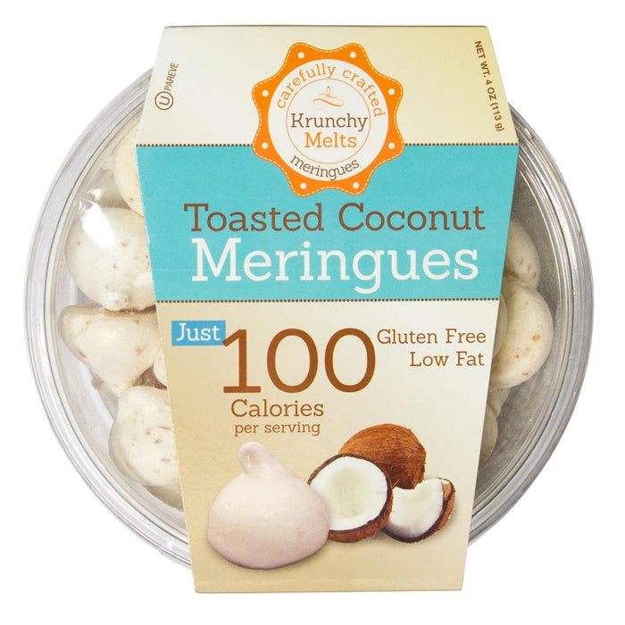 3 Packs Toasted Coconut Meringue Cookies Gluten Free Low Fat Pareve Sweet Snacks