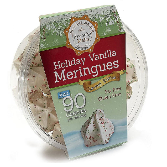 Holiday Vanilla Meringue Cookies Gluten Free Low Fat Pareve Snacks Sweets Treats