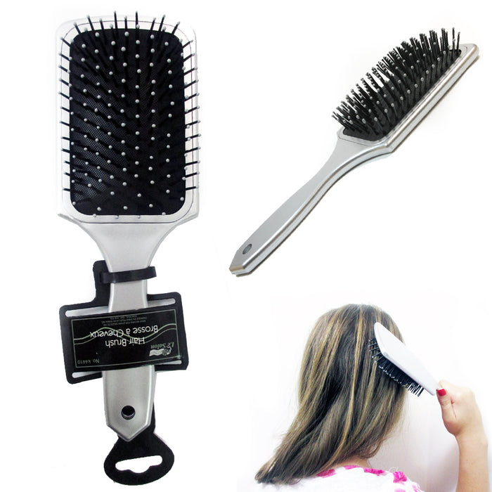 Tangle Detangling Brush Wet Dry Hair Gentle Bristles Shower Salon Women Men Kids