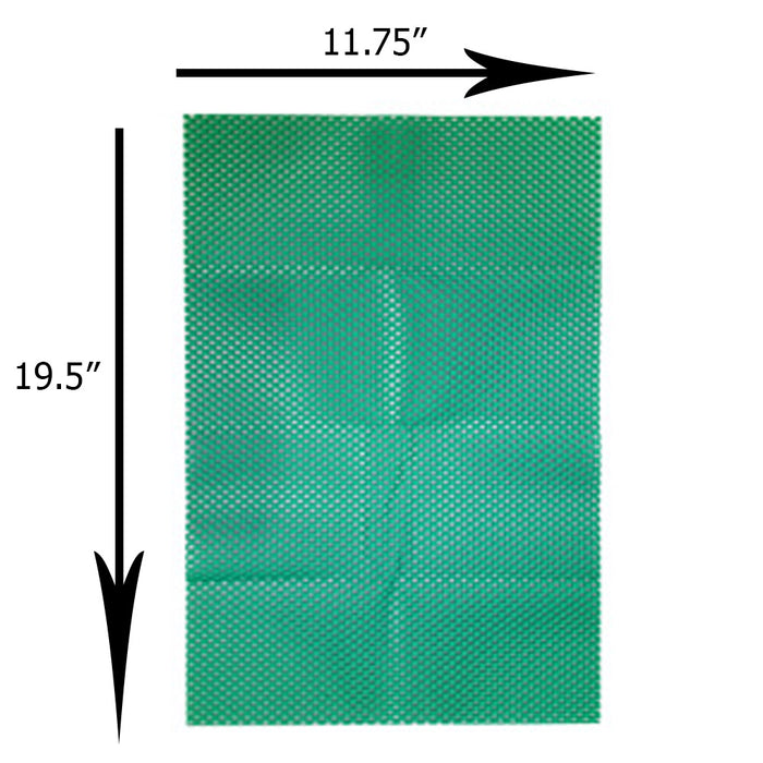 2 Packs Refrigerator Mat Liner Anti-Slip Cushioned Nonstick Reusable Sheet Spill