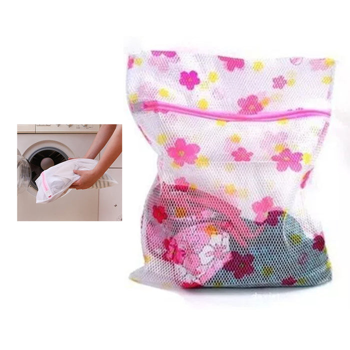 3 X Laundry Wash Bags Mesh Delicate Intimate Lingerie Panty Socks Protection