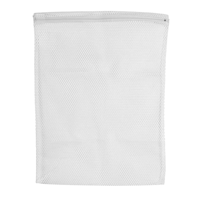 Laundry Bag Mesh Large Clothes Wash Washing Aid Saver Net Zipper Cleaner 15X18