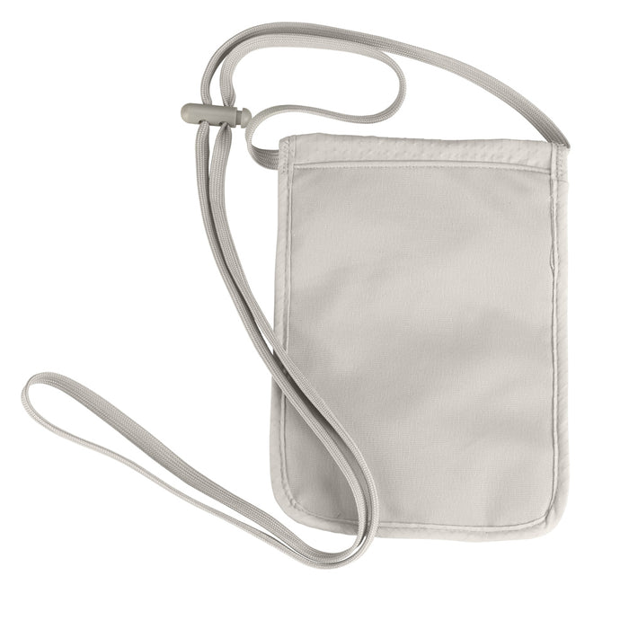 1 X RFID Travel Neck Pouch Passport Holder Premium Waterproof Neck Wallet Stash