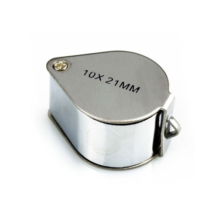 10 X 21mm Glass Magnifying Loupe Magnifier Glasses Len Jewelers Loop Eye Jewelry