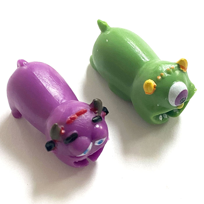 4 Pc Cute Monster Cord Bytes Cable Protector Protective Charging Charger Saver