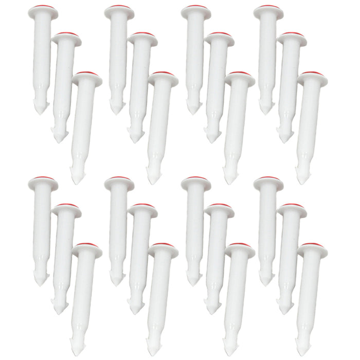 12 X Disposable Pop Up Timer Thermometer Poultry Meat Fish Chicken