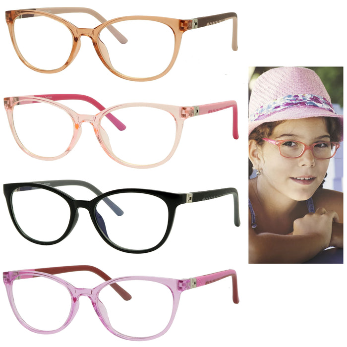 1 Pair Blue Light Blocking Glasses Kids Gaming Computer Phone Reading Children